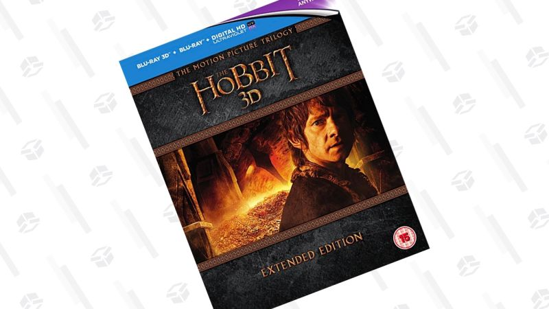 Blu-ray con la trilogĂa de El Hobbit | $40 | AmazonGráfico: Erica Offutt